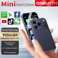 Smartphone Mini Soyes A17 Android 8.1 Double SIM Global 3G 2G 16G Anglais/Allemand/Espagnol Écran LCD 3.0 pouces 90Hz Format de poche