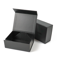 Boîte cadeau personnalisée imperméable et portable pour emballage médical, en papier fleuri, grande, de luxe, avec rabat magnétique et doublure en éponge