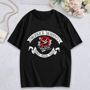 Áo phông dropkick murphys của phụ nữ: Alfred E neuman, tôn giáo xấu, kennedys chết, đồ họa hài hước MOLLY - Product Image 3
