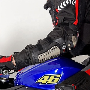 Commercio all'ingrosso In Acciaio Inox Moto Sport di Sicurezza <span class=keywords><strong>Gomito</strong></span> e Ginocchio Pad Guardia di Protezione del Cambio di Protezione Pad - Product Image 2