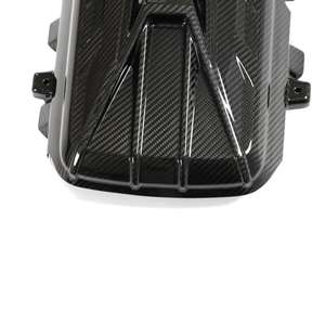 シボレーコルベットC82ドアタルガトップクーペ2020-2021用ドライカーボンファイバーC8カーフードエンジンカバーインテークトリム - Product Image 5