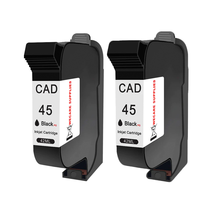 Cartouche d'encre WECARE 45A pleine couleur 45A 51645A 51645AE de qualité A pour HP45A noire 42 ml pour l'industrie du vêtement