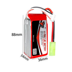 공장 <span class=keywords><strong>903475</strong></span> 14.8V 2000mAh 리튬 이온 배터리 팩 원격 제어 굴삭기 큰 장난감 자동차 배터리 작동 기차 세트 - Product Image 1