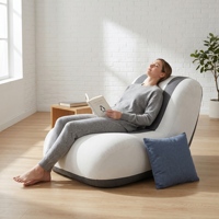 Canapé Moderne Inclinable et Compressible en Boîte, Fauteuil d'Intérieur Sans Structure, Pouf Paresseux à Expansion Rapide, Coin Lecture, Chaise Simple