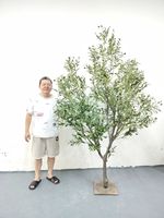 Heißer Verkauf künstlicher Olivenbaum Landschaft Olivenbaum 250cm Höhe und 200cm Breite