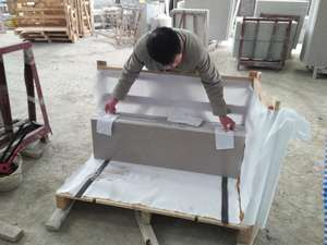 Phong cách thiết kế hiện đại sàn khách sạn Calcite loại đồ họa đánh bóng Trung Quốc Địa Trung Hải shay Cinderella grey đá cẩm thạch cầu thang bước gạch - Product Image 5