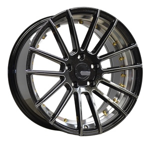 Llantas de varios rayos, llantas de 17x8 y 17 pulgadas, 4 agujeros, pcd r17, 4x100, con remaches cromados dorados, compatibles con cerchi in lega <span class=keywords><strong>germania</strong></span> - Product Image 1