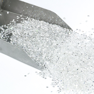 थोक 0.7-2.9MM बेरंग Synethic छोटे आकार गोल आकार सफेद डी/डेफ/जीएच वीवीएस स्पष्टता GRA moissanite कीमत प्रति कैरेट - Product Image 3