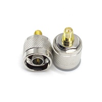 Conector de prueba N-Type macho a SMA hembra, adaptador RF/conector coaxial N a RP-SMA hembra L16