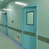 Sistema Modular Minimalista de Sala Limpia de Polímeros para Clínica Médica GMP, Control de Contaminación, Personalizable, Alto Rendimiento