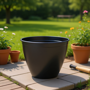 Fioriera Rettangolare da Esterno in Acciaio Antracite 160 x 40 x 75 cm, Design Moderno Minimalista, Verniciata a Polvere - Product Image 2