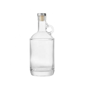 Bouteilles en verre personnalisées de 500 ml et 750 ml pour vin de fruits, avec poignée, pour l'emballage de liqueurs, brandy, whisky, miad, <span class=keywords><strong>gin</strong></span> - Product Image 4