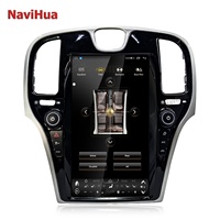 NaviHua Nouveau pour Chrysler 300C 2011-2023 Écran Vertical Multimédia Android Autoradio Carplay Navigation Moniteur Unité Centrale Auto