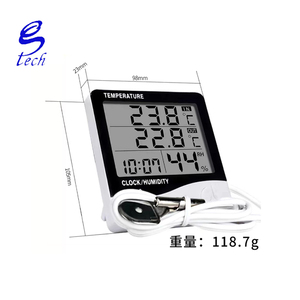 Higrómetro y Termómetro Electrónico HTC-2 y HTC-1 de Alta Calidad, Alta Precisión, para Uso Doméstico y Peceras - Product Image 3
