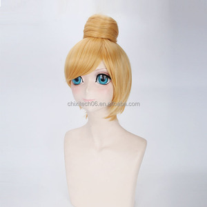 Peluca <span class=keywords><strong>de</strong></span> Cosplay <span class=keywords><strong>de</strong></span> la Princesa Desni, Estilo Hada Tinker Bell, Peluca <span class=keywords><strong>de</strong></span> Anime 386 - Product Image 4