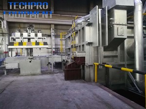 เตาหลอมอลูมิเนียมสำหรับก๊าซปฏิรูปประสิทธิภาพสูง3-10ตันสำหรับสายแท่งอลูมิเนียมละลายเร็ว - Product Image 2