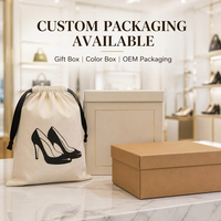 Sac de courses réutilisable en lin de haute qualité avec cordon de serrage, personnalisable avec logo imprimé, pochette de rangement en coton pour vêtements et chaussures, sac anti-poussière en coton