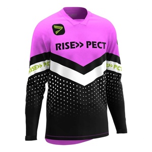 Vêtements de moto à manches longues pour hommes, vente en gros, nouvelle collection, maillot de course de moto de haute qualité, fabricant de combinaisons de moto à manches longues - Product Image 2