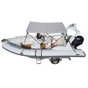 <span class=keywords><strong>Gommone</strong></span> di Lusso <span class=keywords><strong>a</strong></span> Motore da 8 Posti 600 Barca <span class=keywords><strong>Gonfiabile</strong></span> <span class=keywords><strong>a</strong></span> Chiglia Semirigida in Vetroresina e Hypalon 19ft 5.8m Fabbricato in Cina in Materiale PVC - Product Image 2