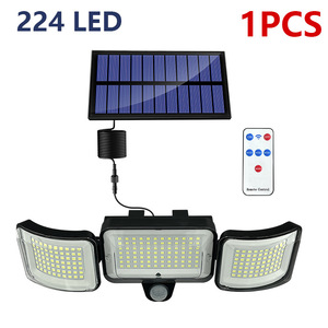Solar Outdoor <b>Lights</b> 278LED 3000 Lumen IP65 Waterproof <b>Motion</b> <b>Sensor</b> Security <b>Lights</b> 3 Lighting Modes Solar Wall Lamp for Garden - Product Image 3