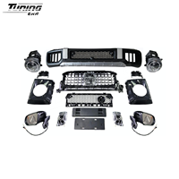 Nouveau Kit de carrosserie de conversion pour classe G W463 G500 G350 G55 2002-2018 mise à niveau vers le modèle W465 2025 G63 couvercle de moteur de pare-chocs avant arrière