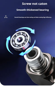 105 Degree Right Angle Driver, Power Screwdriver Drill <b>Extension</b> Attachment Adapter with 1/4" Hex Magnetic Bit <b>Socket</b> - Product Image 4