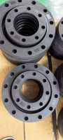 ASTM PP-beschichtete Flanschplatte mit glatter Oberfläche PN16 2-12 Zoll HDPE Stumpfschweißflanschadapter Amerikanischer Rohrleitungsanschluss