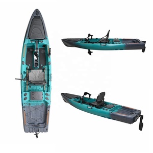Vicking Offre Spéciale 3.5m assis sur le dessus pêche pédale Kayak/canoë bateau à rames moteur électrique Kayak Hdpe matériel pour Sports nautiques PE - Product Image 1