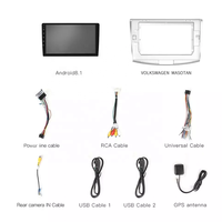 Autoradio Android 12.0, système de navigation GPS, 10.1 pouces, Gps de voiture Android avec WIFI, Bluetooth pour vw CC Magotan, lecteur de voiture
