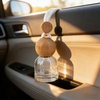 Flacon diffuseur cylindrique pour voiture 10 ml, flacon de parfum vide