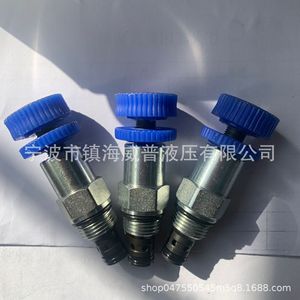 Vanne à cartouche filetée hydraulique CRV 08 à action directe avec volant pour produits pétroliers, port 1/2 pouce - Product Image 4