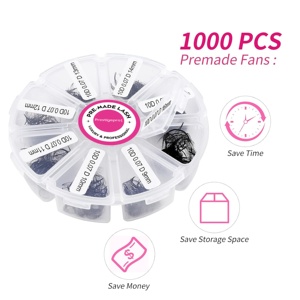 500 800 1000 <span class=keywords><strong>Pro</strong></span> trước khi thực hiện Fan <span class=keywords><strong>Lash</strong></span> lỏng người hâm mộ lông mi mở rộng - Product Image 3