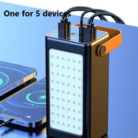 Batterie externe 70000mAh grande capacité, charge rapide 22.5w, alimentation de secours pour ordinateur portable et téléphone portable, compatible avec IOS et Android