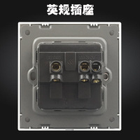 British Hong Kong et Hong Kong Edition Plug-in Su 86 British Singapore Dubai Socket Panel British Standard Socket 13a