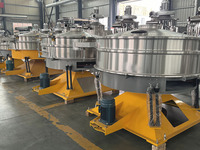 Séparateur vibrant à tambour pour granulés en acier inoxydable de qualité alimentaire, machine de criblage industrielle