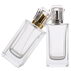 Hot Selling Empty 100ml Transparent Square Glass Perfume Bottle Screw Cap Multi-specification <b>Spray</b> Essential Oil Fragrance - Product Image 6