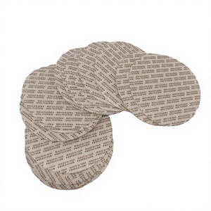 Sealed for Your Protection Paper <b>Bottle</b> Seal Cap Dust Cover with Silk Screen Printing Pilfer Proof Design - Product Image 4