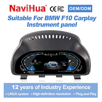 Navihua nuevo diseño coche Digital Cluster Auto velocímetro Linux sistema tablero para BMW 5 6 7 X3 X4 X5 X6 F10 F12 F25 F26 F15 F16