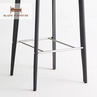 Tabourets de bar hauts de gamme, style nordique moderne et épuré, pour la maison