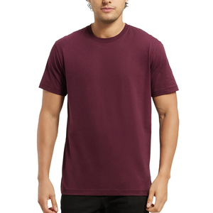 Fabricant OEM Pakistan, T-shirt pour homme en coton 100% tricoté, respirant, séchage rapide, style personnalisé, couleur unie, manches courtes - Product Image 1