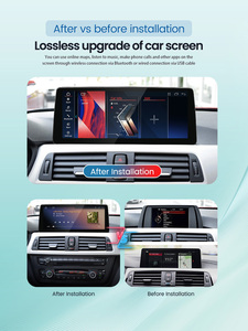 หน้าจอแสดงผลมัลติมีเดีย HFmidia ขนาด 12.3 นิ้ว สำหรับรถยนต์ BMW ซีรีส์ 3/4 รุ่น F30 F31 F32 F33 F36 รองรับ Wireless CarPlay และ Android Auto เครื่องเล่นวิดีโอในรถยนต์ - Product Image 5