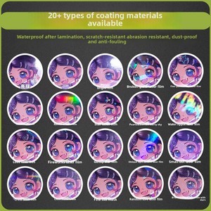 Papier coloré sans bordure Chenmo A5, articles d'<span class=keywords><strong>anime</strong></span> personnalisés imprimés, lamination haute définition, effet ciel étoilé gaufré au laser - Product Image 4