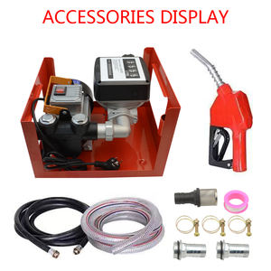 Kraftstoffzapfsäule 220V 110V Niederdruck mit Anzeige Kraftstoffpumpe mit Automatischer Abschaltung bei Volleinlauf OEM Ölpumpenset - Product Image 2