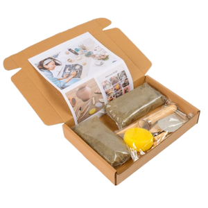 Kit de Pâte à Modeler Auto-Durcissante en Gros - Ensemble Complet d'Artisanat de Poterie avec Outils, Matériaux Non Toxiques et Sûrs, Personnalisable OEM/ODM - Product Image 1