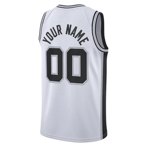 Para Hombre # 5 Camisetas <span class=keywords><strong>de</strong></span> Baloncesto Personalizadas del <span class=keywords><strong>San</strong></span> Antonio Spurs, Bordadas, Uniformes Juveniles, Ropa Deportiva con Logos Termosellados - Product Image 4