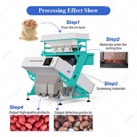 Kersen Koffie Maïs Sesam Cashew Cardamom Noot Fruit Kleur Sorteermachine Koffieboon Amber Kleur Sorteermachine