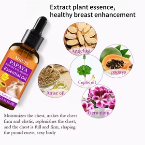 100% Natural aumento rápido belleza de los senos aumento de los senos aceite esencial de elevación de la cadera aumento de los senos aceite de suero de papaya - Product Image 3