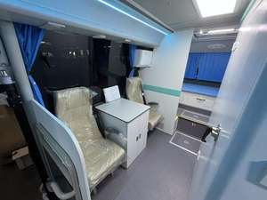 Unité d'examen mobile sur bus, véhicule médical préhospitalier, lit d'examen gynécologique avec radiographie et échographie - Product Image 3