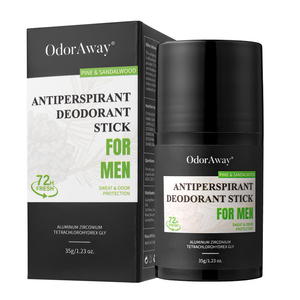 Desodorante antitranspirante profesional MELAO en barra para hombres, sin residuos blancos ni manchas amarillas, bálsamo para control de sudor y olor durante todo el día. - Product Image 5