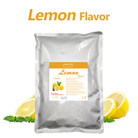 Essence aromatique en poudre de citron certifiée Halal de qualité alimentaire pour pâtisseries, boissons, glaces, pains et biscuits, avec une durée de conservation de 2 ans